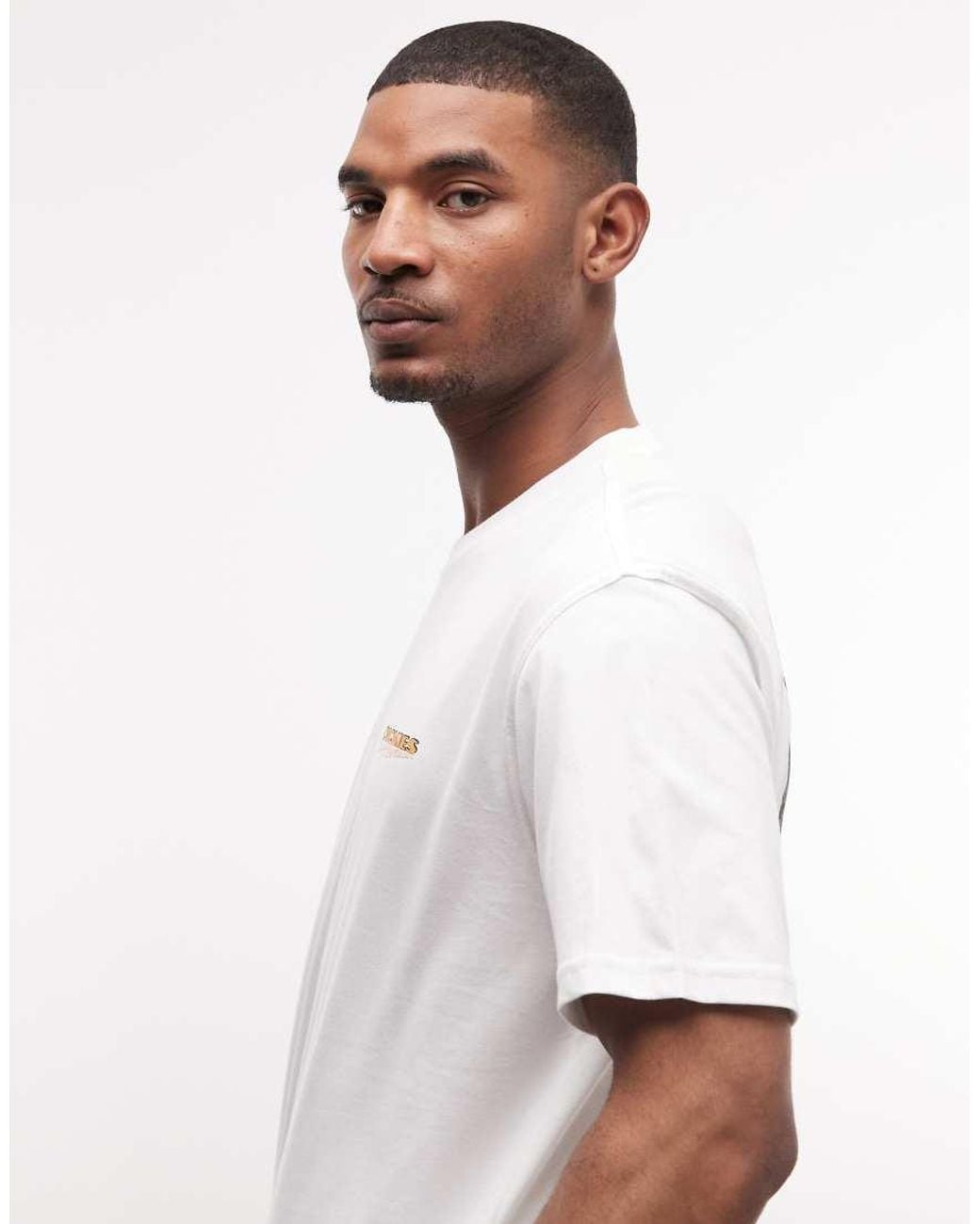 Dickies White Roaming Shores Backprint T-Shirt for men