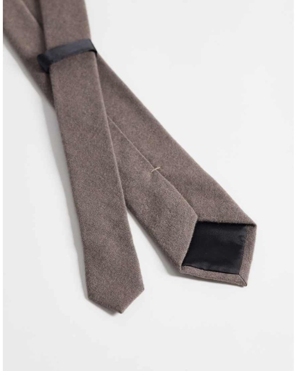Cravatta di ASOS in Gray da Uomo