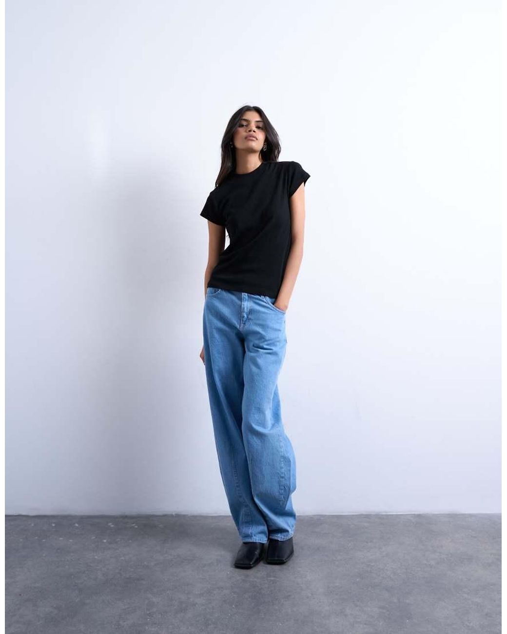 TOPSHOP Black Everyday Tee