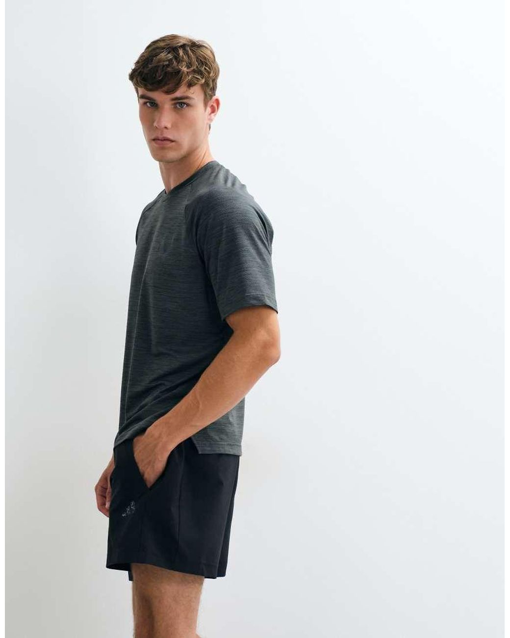 Adidas Originals Blue Adidas Training Essentials Shorts for men