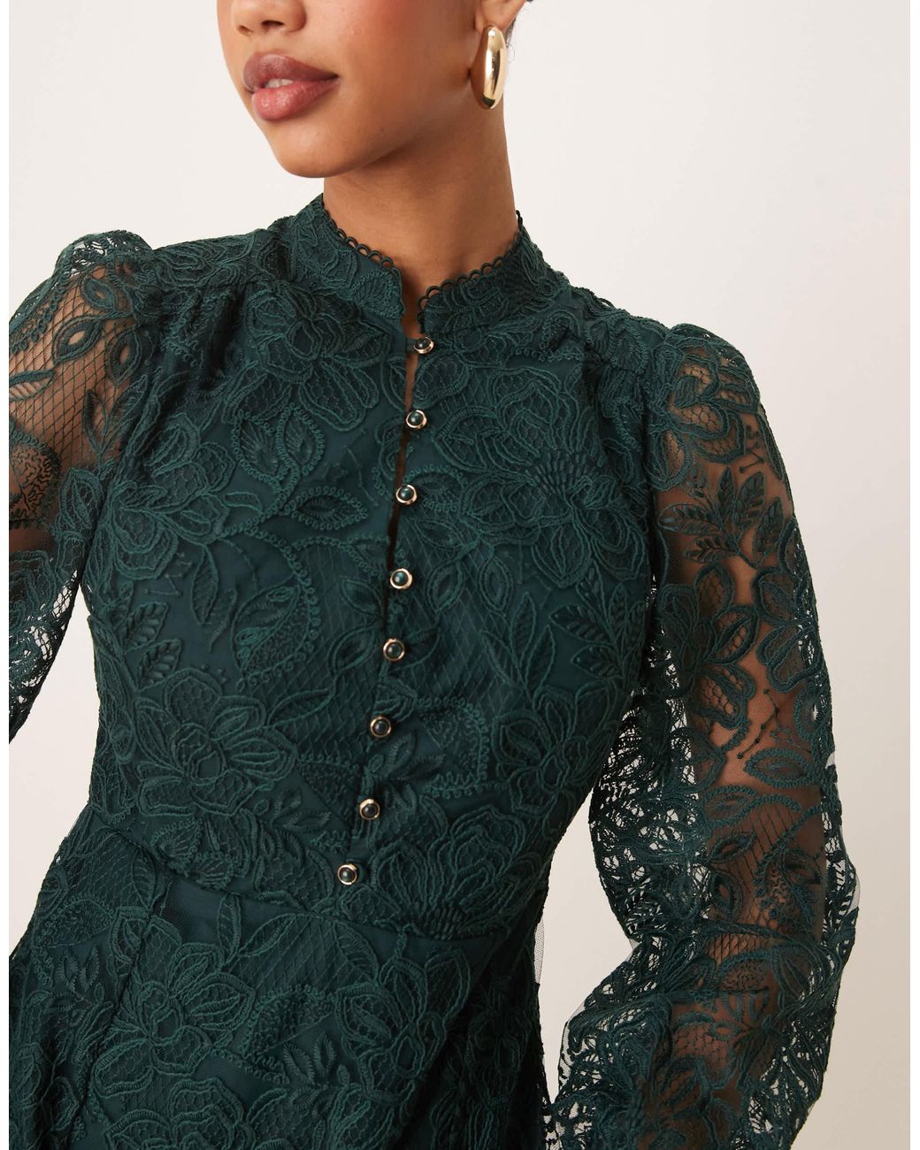 forever new lace skater dress Windsor Forever Yours Lace Long Sleeve Skater Dress