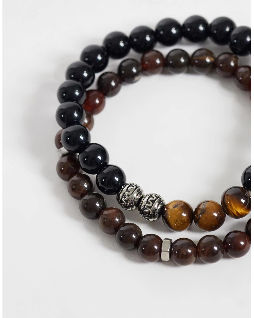 ASOS 4er-pack armbandkette in White für Herren