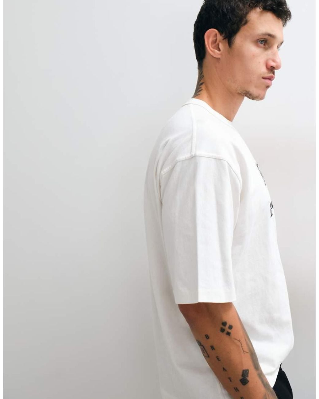 Polo Ralph Lauren White Crest Heavyweight T-shirt for men