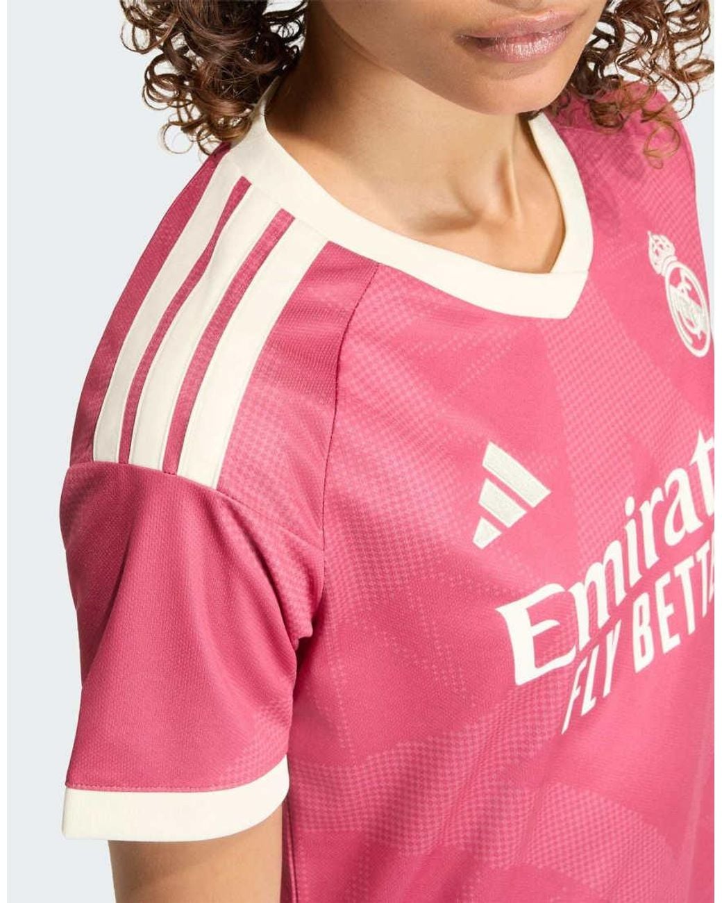 Adidas Originals Red Real Madrid 26/27 Third Jersey