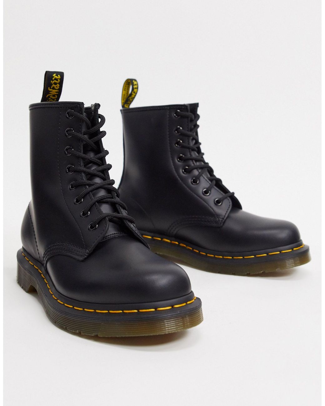 Dr. Martens Modern Classics Smooth 1460 8-eye Boots in Black - Lyst