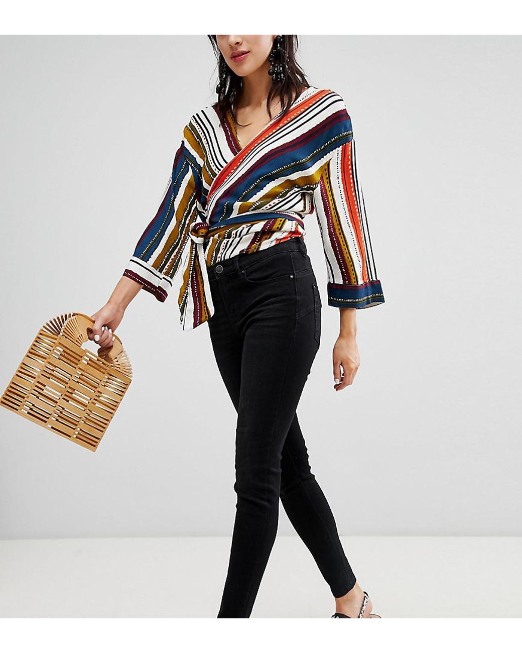 Vaqueros Stradivarius de color | Lyst