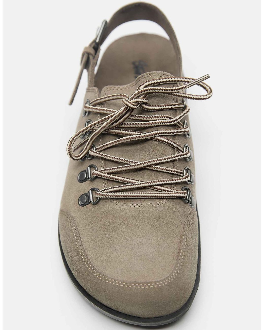 Pull&Bear – stwd – leder-clogs in White für Herren