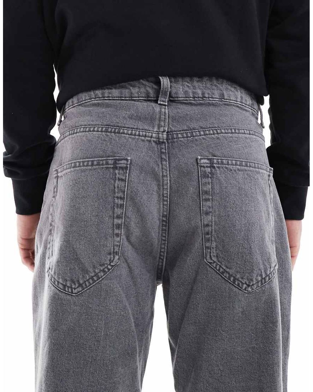 Only & Sons Black Edge Straight Fit Jeans for men