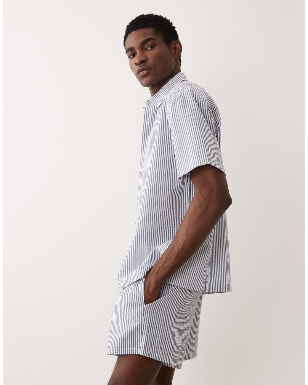 Short ASOS pour homme en coloris Blue