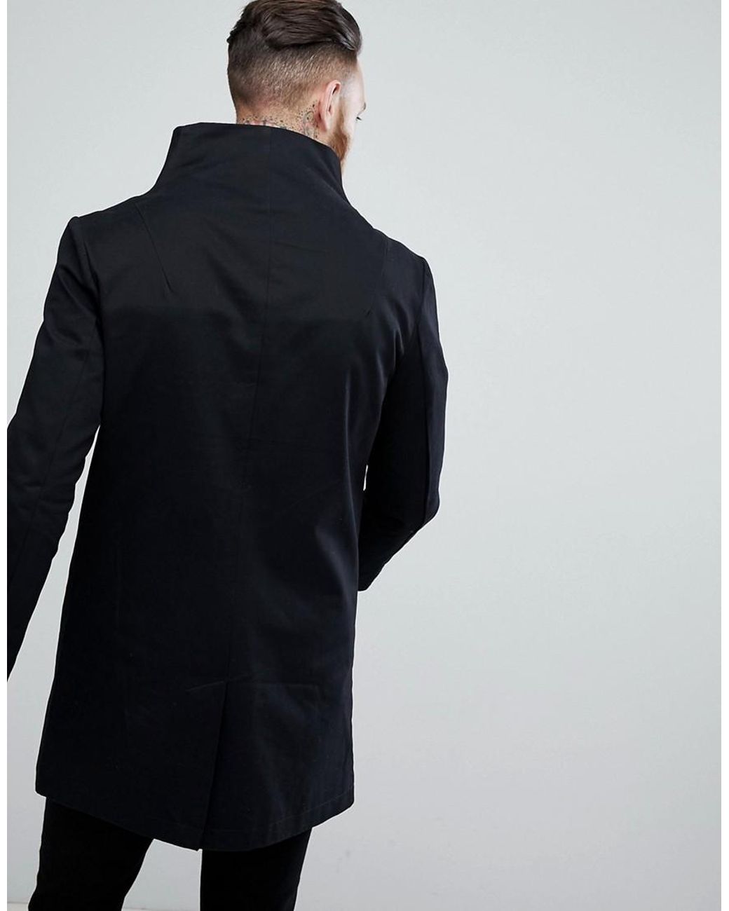 Religion asymmetric coat deals