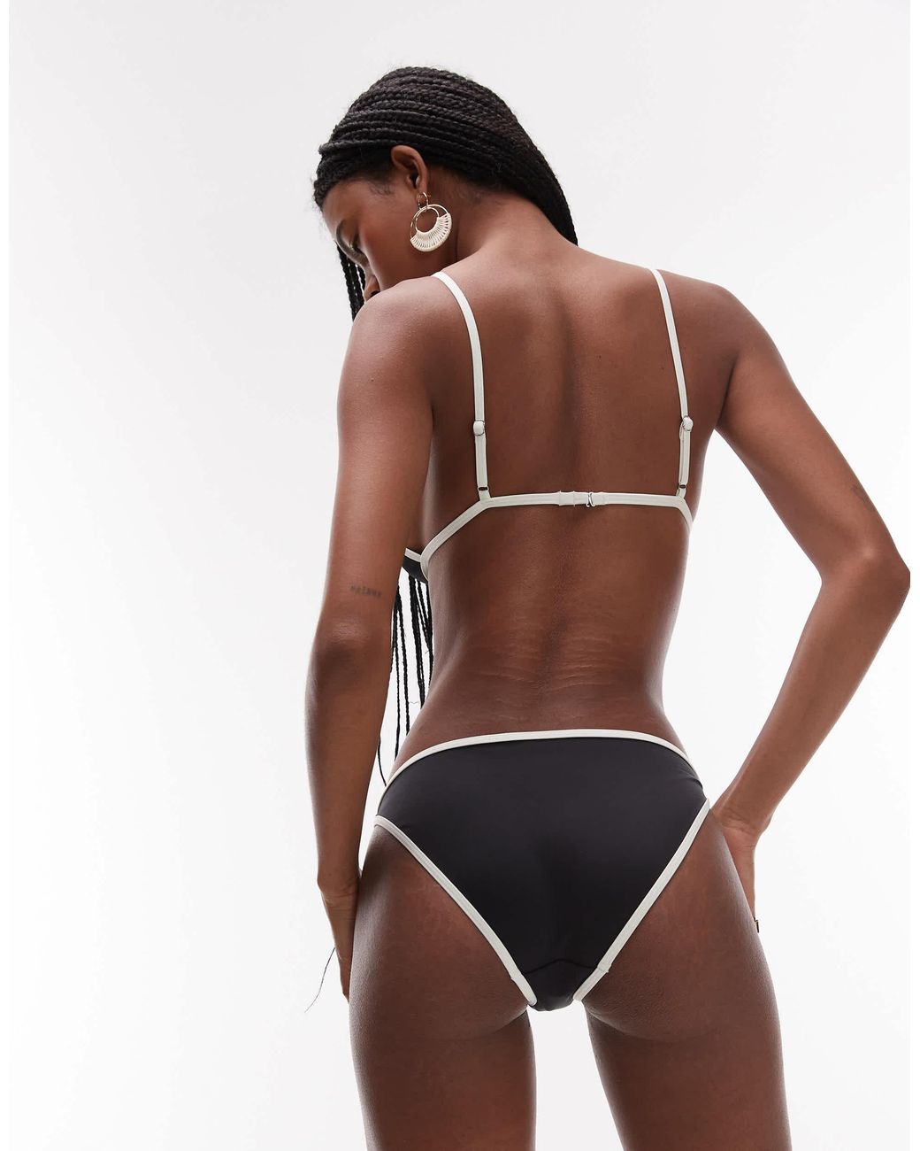 ARKET Brown Mix & Match Bikini Bottom