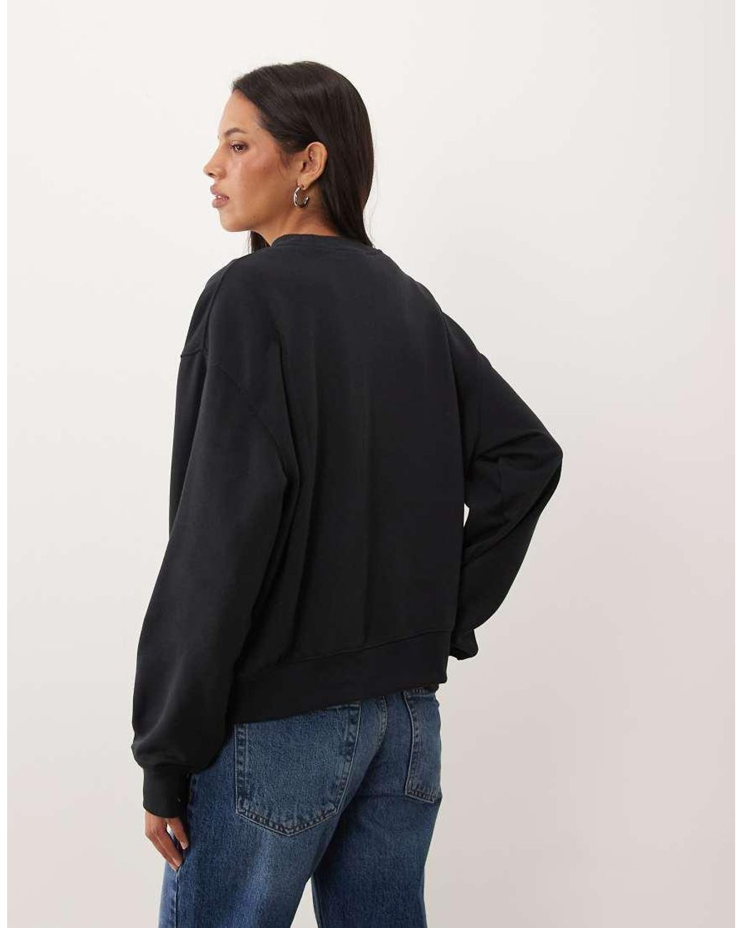 New Balance Black Sport Essential French Terry Sweatshirt