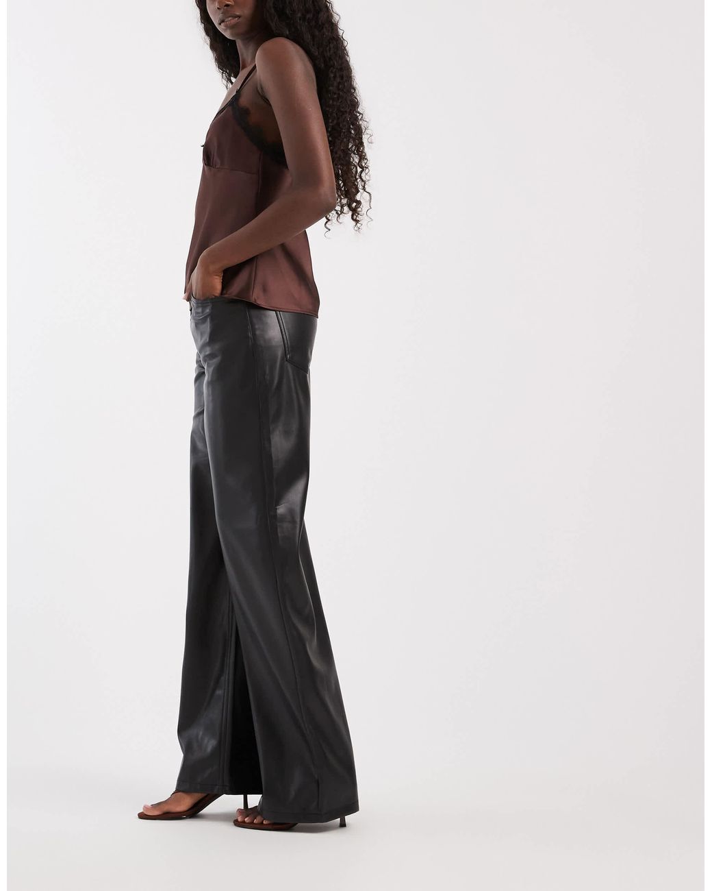 ONLY Black E hose mit weitem bein