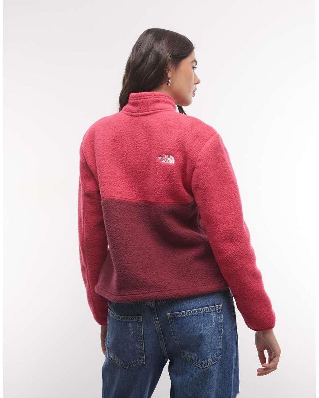 The North Face Red Yumiori 1/4 Zip
