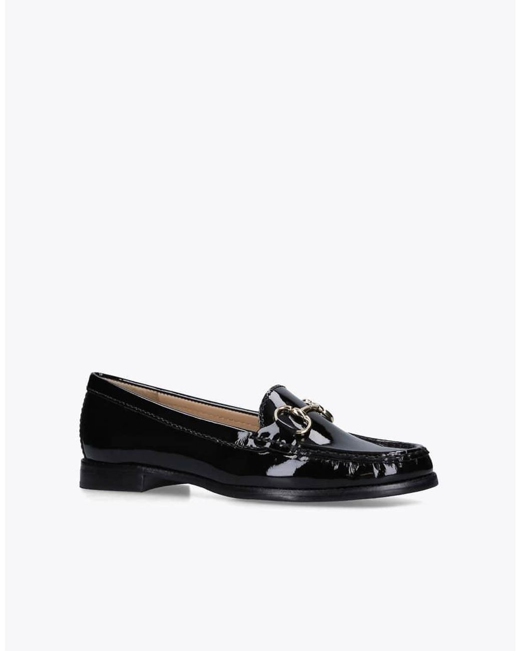 Carvela Kurt Geiger White Click 2 Flat Shoes