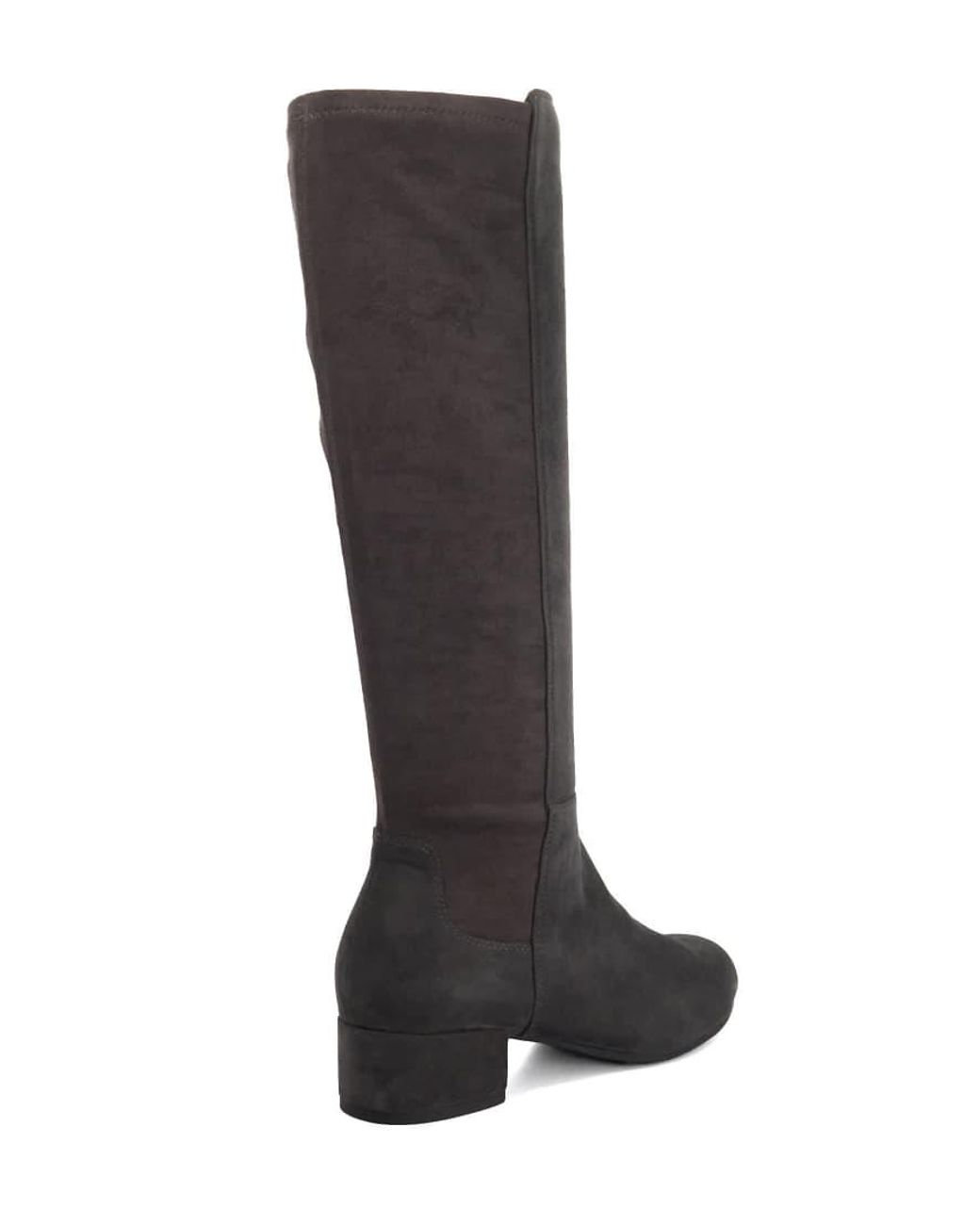 Dune Black Wide Fit Wf Tayla Knee High Boots