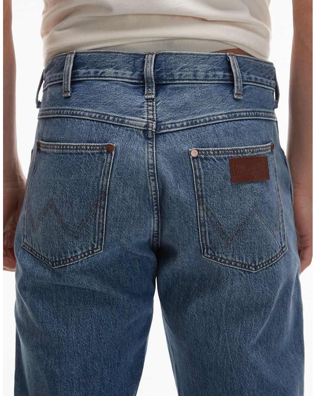 Wrangler Multicolor Frontier Relaxed Straight Fit Jeans for men