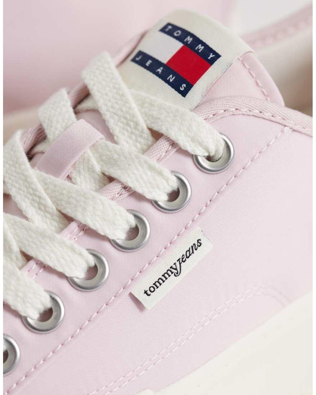 Tommy Hilfiger Natural Platform Sneakers