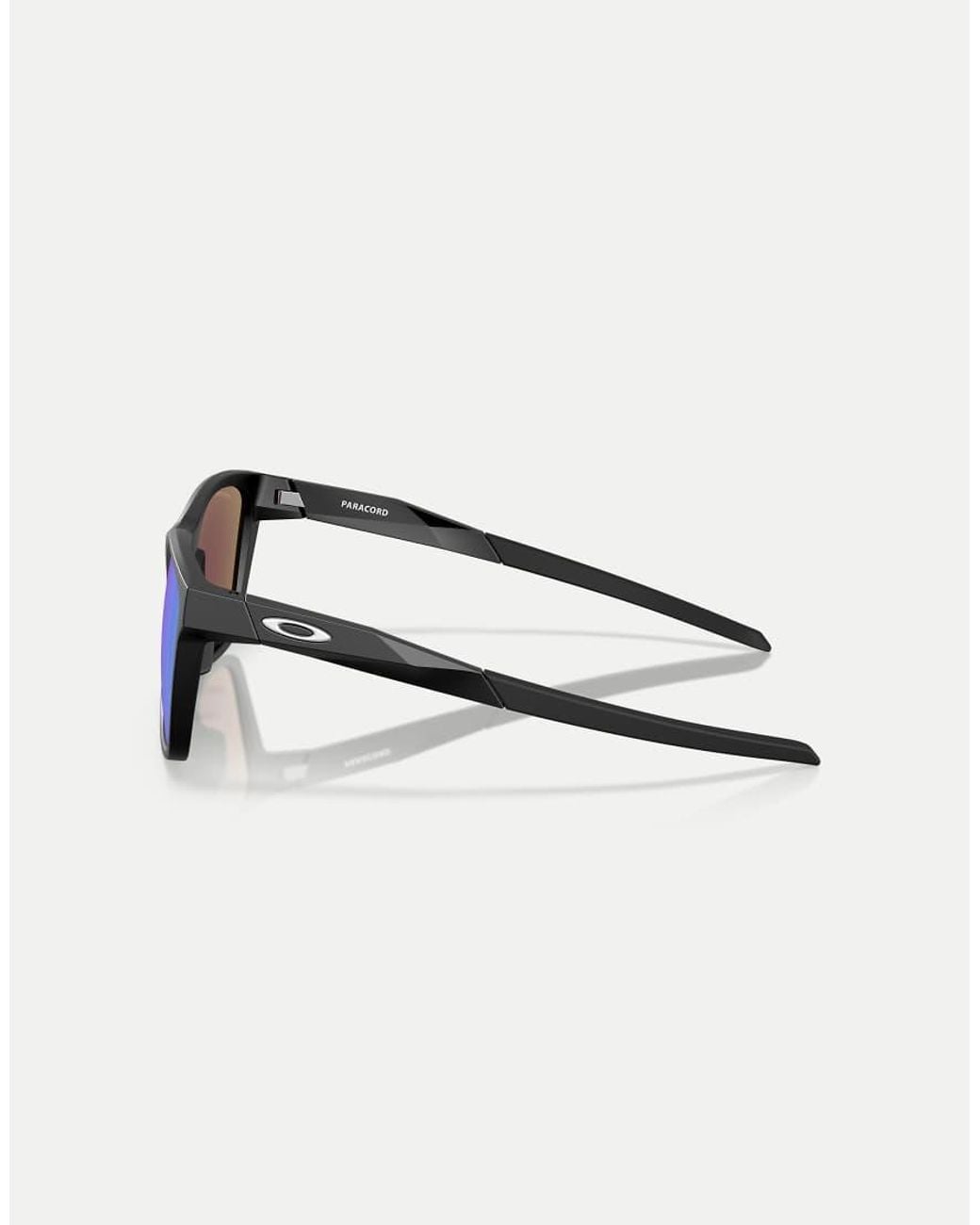 Oakley Blue Paracord Square Sunglasses With Mirrored Lens