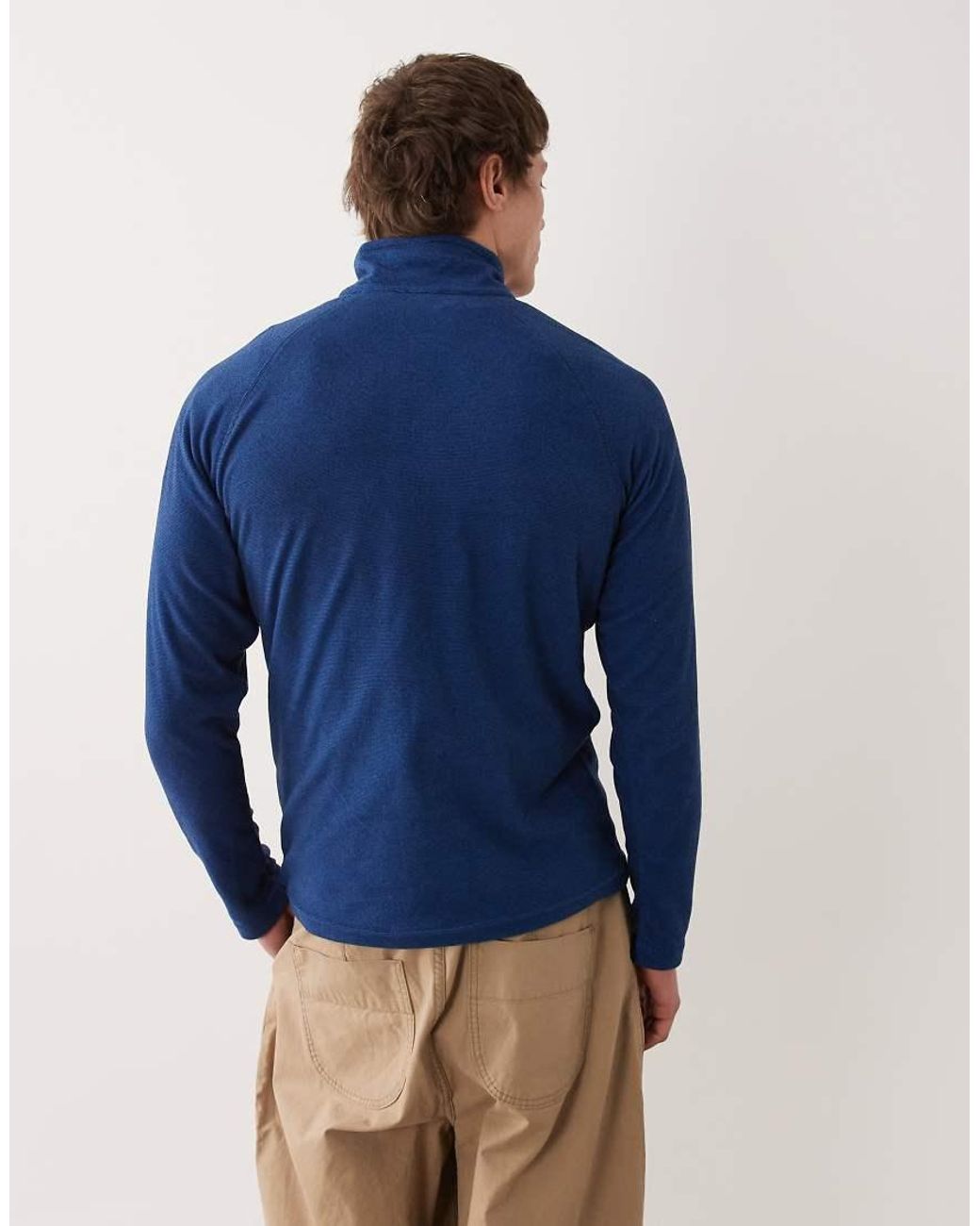 Regatta Blue Montes Lightweight Half Zip Fleece for men