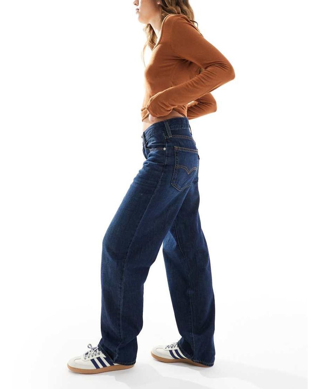 Levi's Blue baggy Dad Jeans