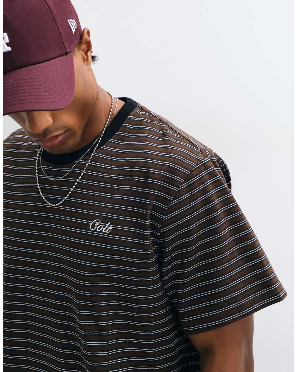 Colt MCR Gray Colt Sailor Boxy Fit Logo T-Shirt for men