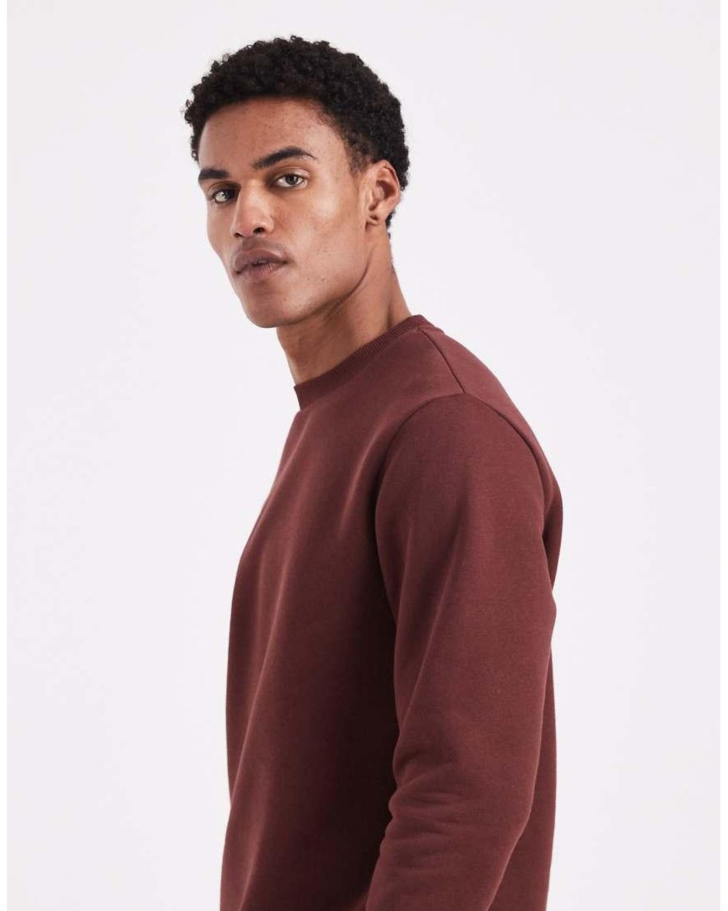 ASOS Red Essentials Sweatshirt for men