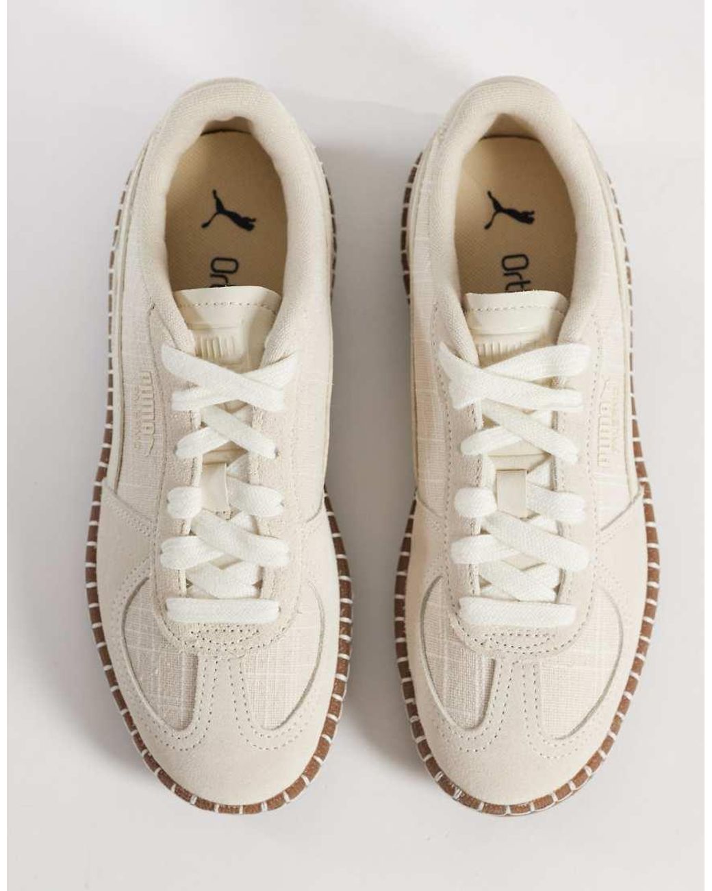 Palermo Straw di PUMA in White