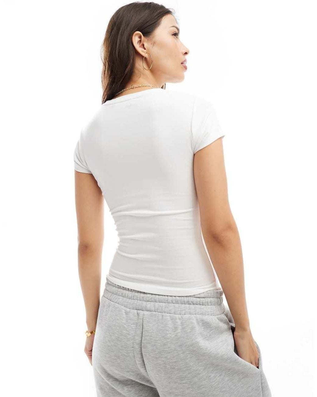 Cotton On Blue Cotton On All Day Crew Neck Short Sleeve T-shirt