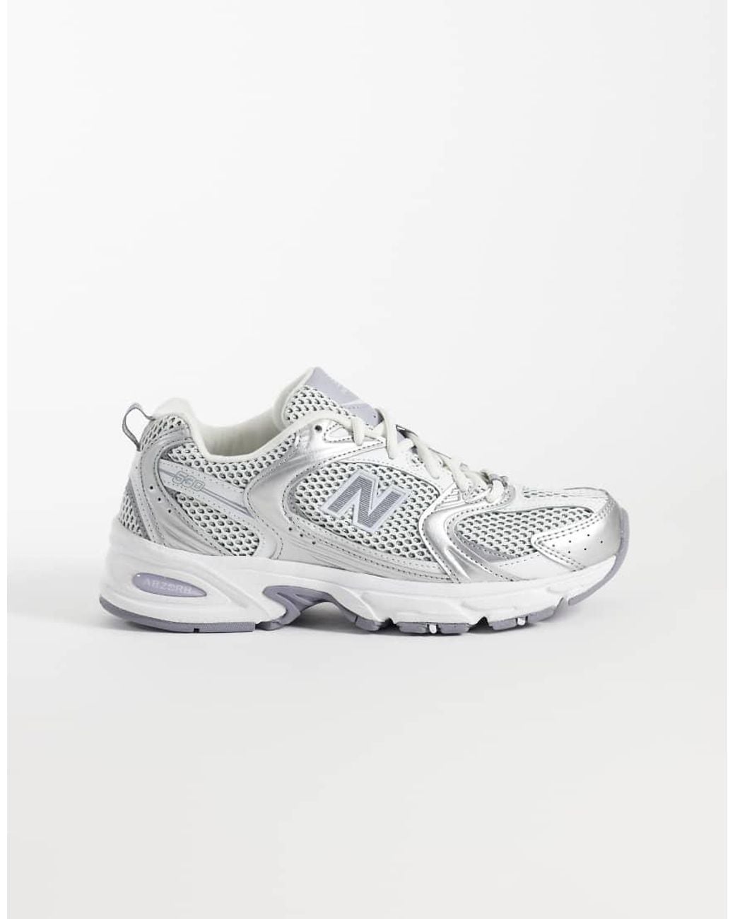 New Balance White 530 Trainers