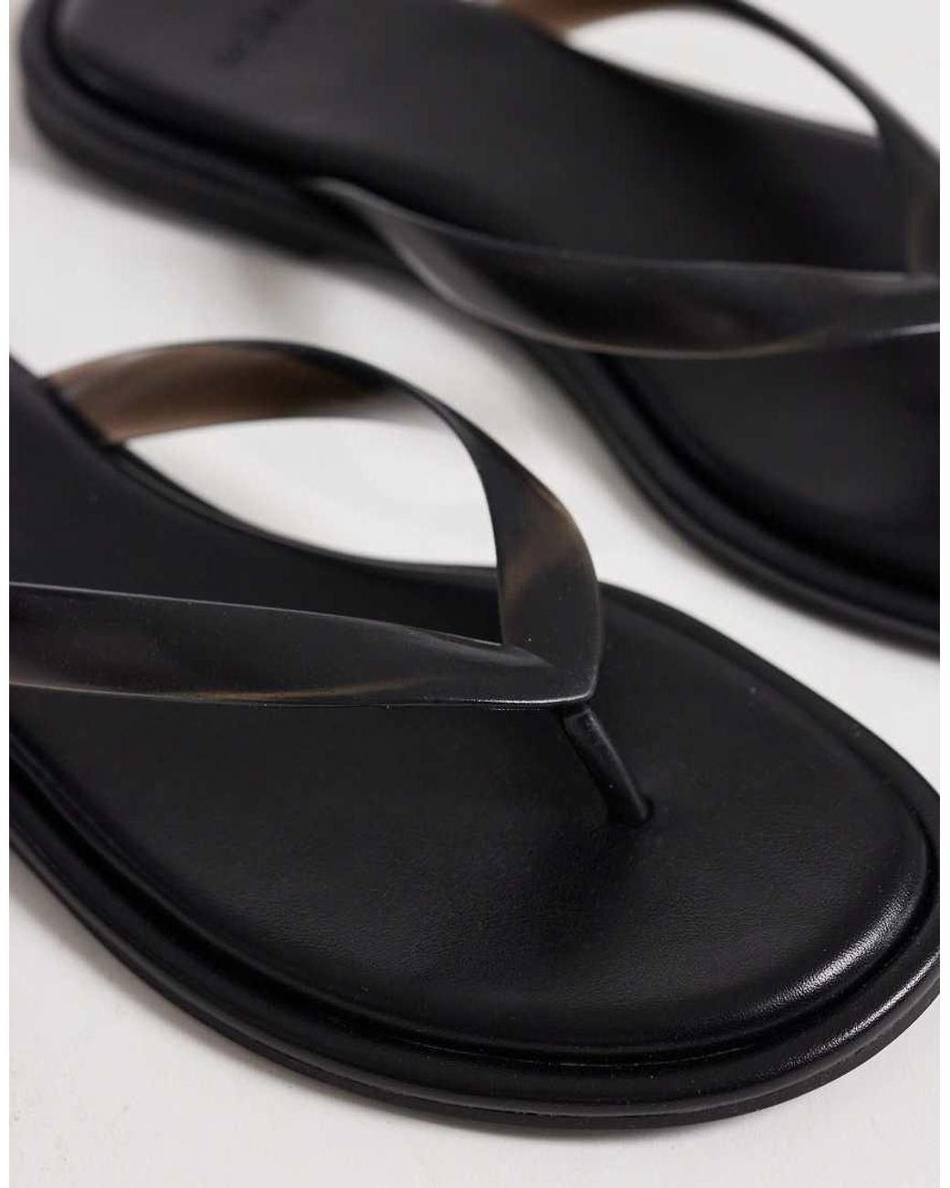 Schuh Black Truffle Sandals