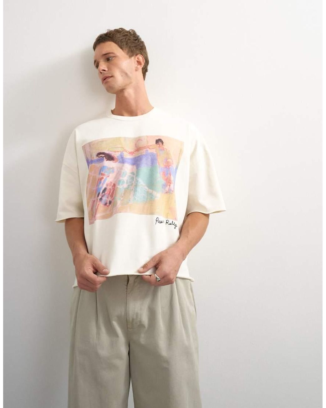 X Akilah Topman de hombre de color Gray