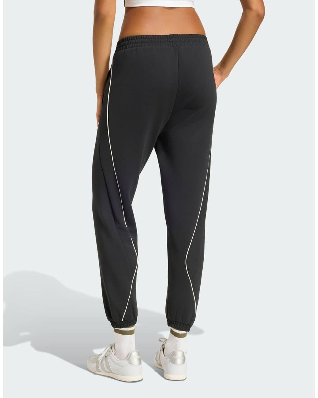 Adidas Originals Black Stadium Small Logo Pant