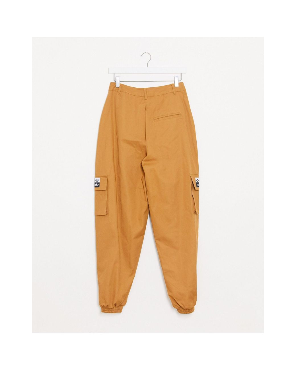 adidas Originals Ryv Cargo Pants in Brown | Lyst