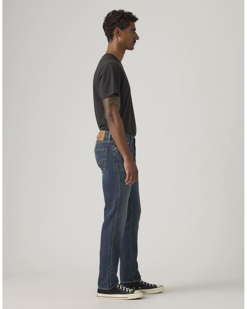 Levi's Blue 511 Slim Sta-Dark Jeans for men