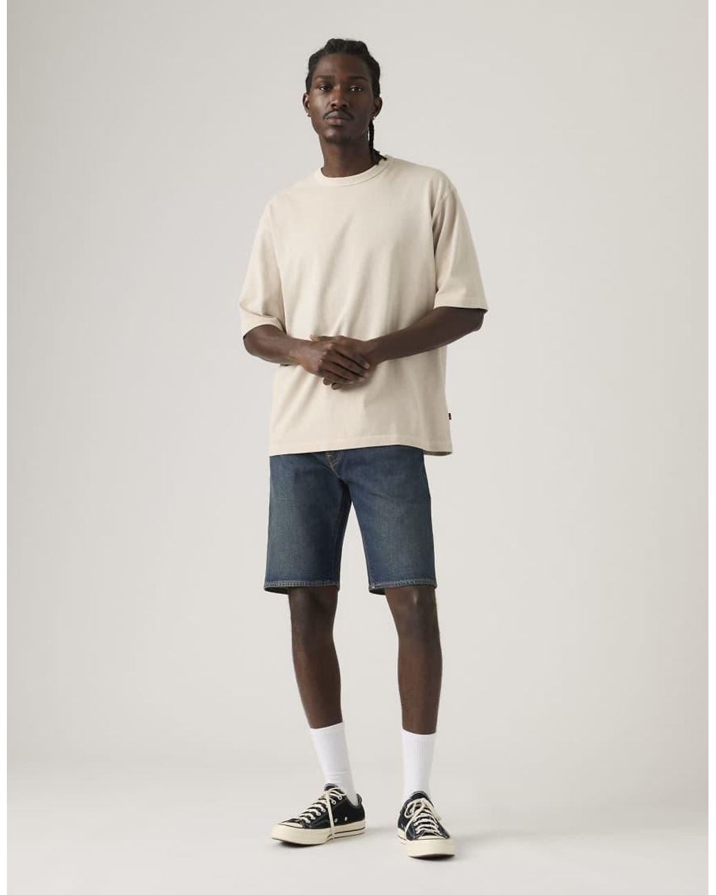 Levi's Blue 405 Standard Shorts for men