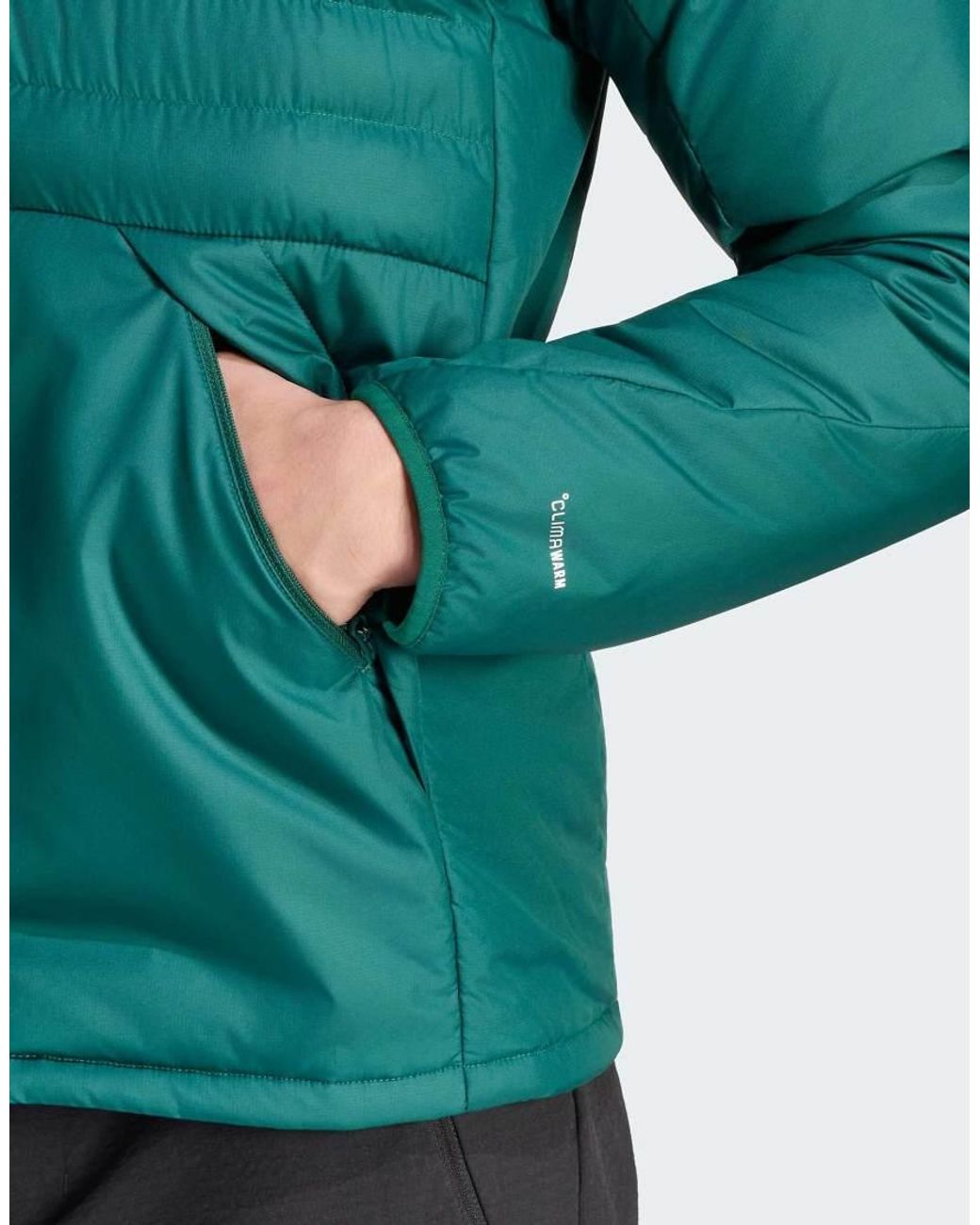 Adidas Originals Green Terrex Multi Climawarm Insulated Jacket for men
