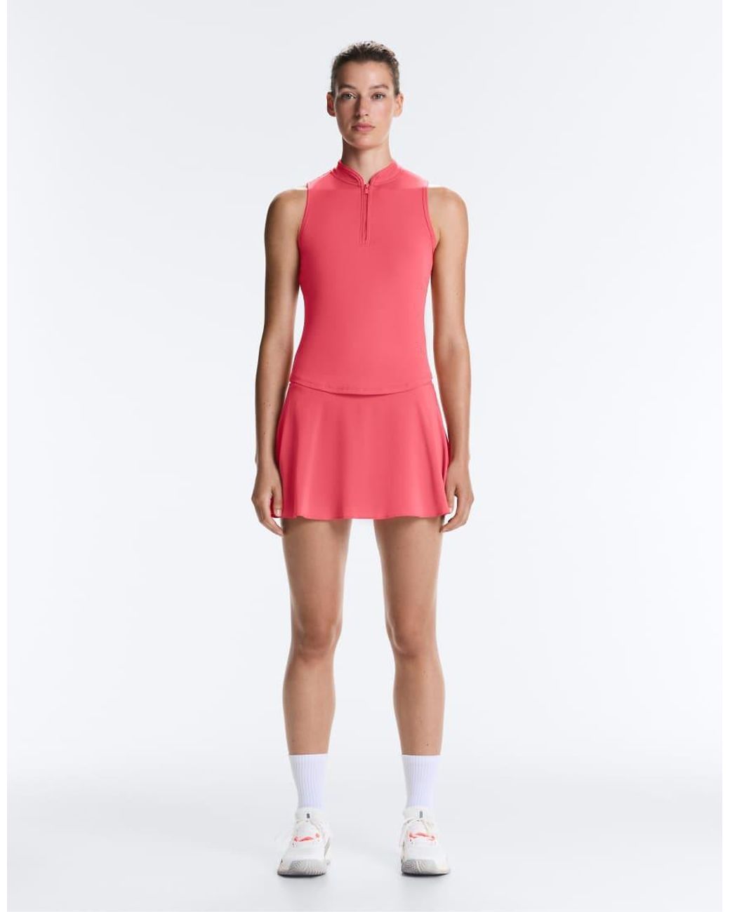 Oysho Red Compressive Skirt
