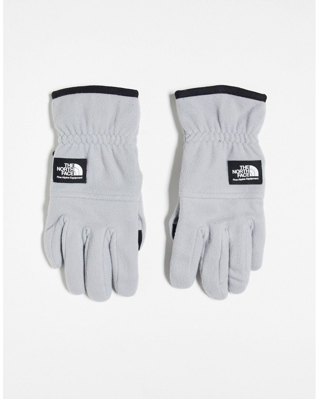The North Face – etip – schwere touchscreen-handschuhe aus fleece in Grau |  Lyst DE