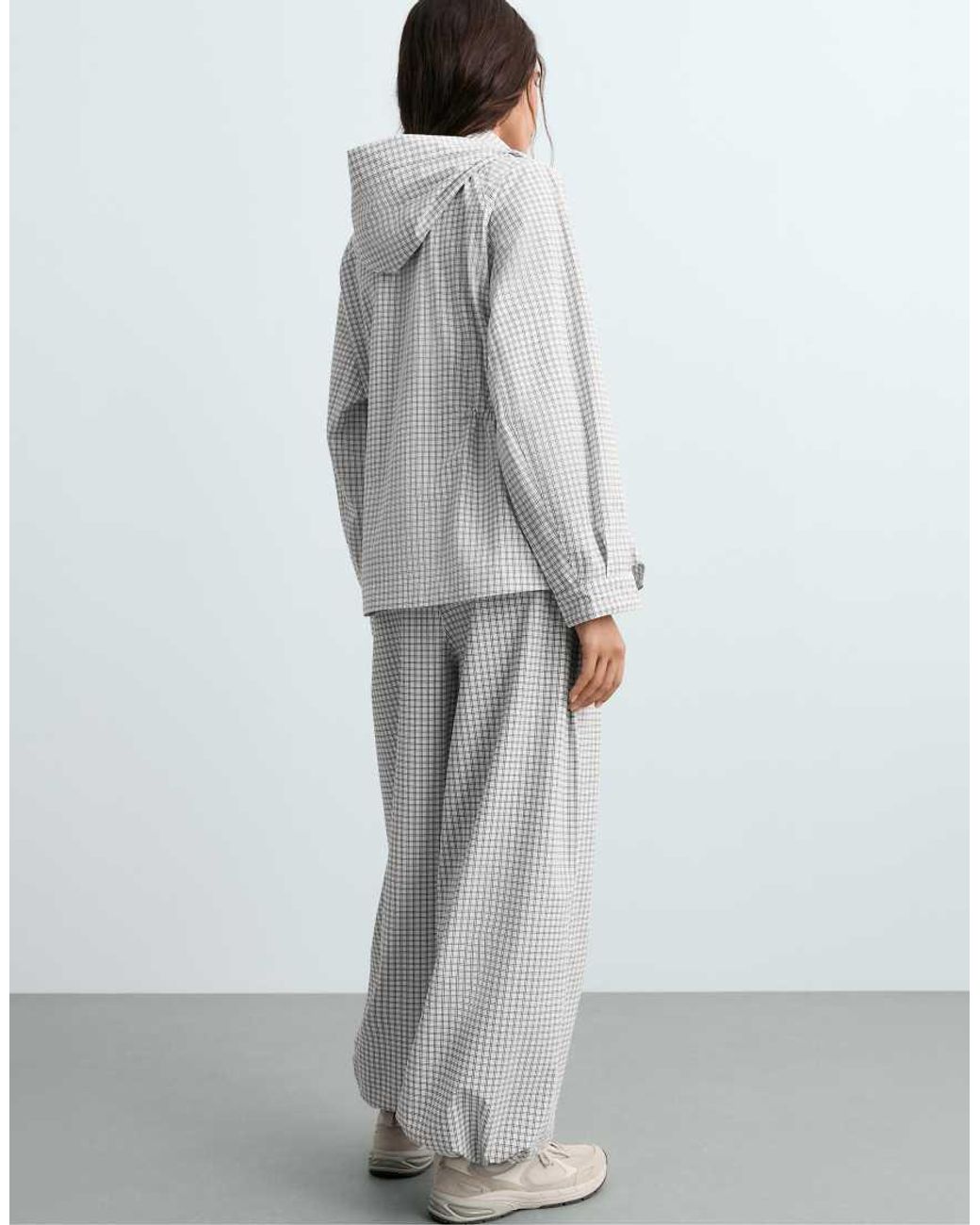 Oysho Gray 10K Waterproof Balloon Trousers