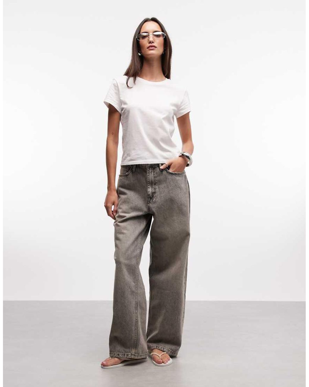 Monki White T-shirt