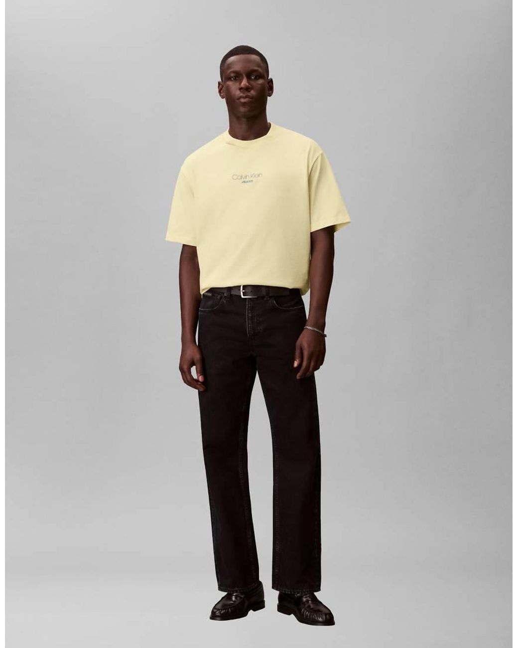 Calvin Klein Natural Relaxed Fit Graphic T-shirt for men