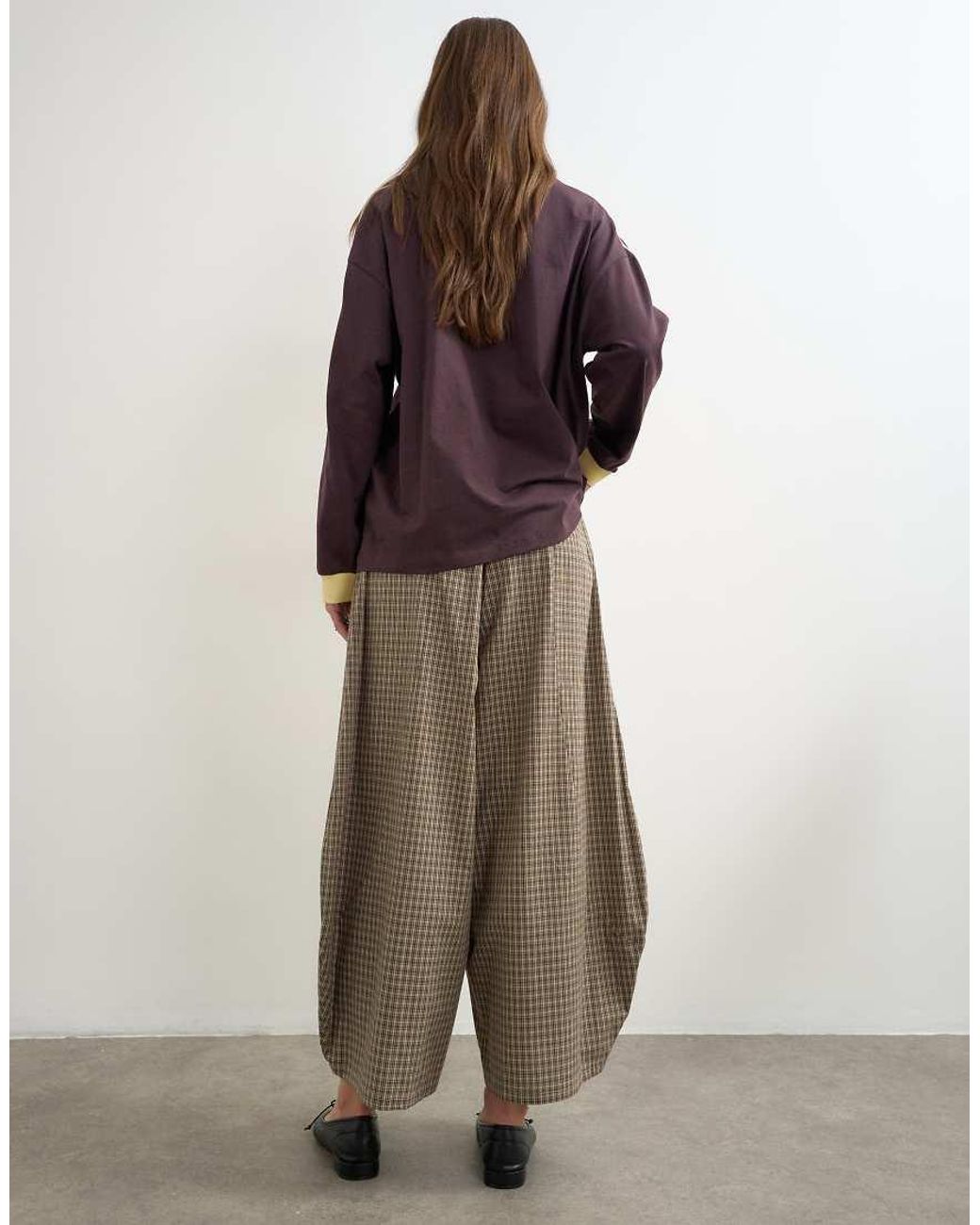 TOPSHOP Natural Co-ord Horseshoe Trouser