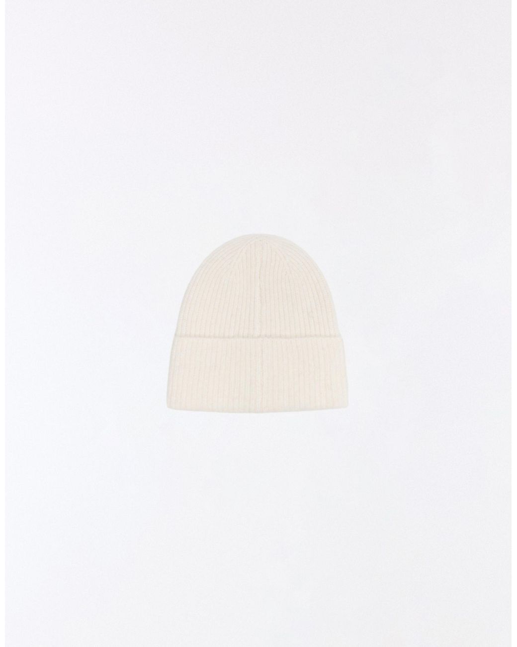 Bershka Black Gerippte strickmütze