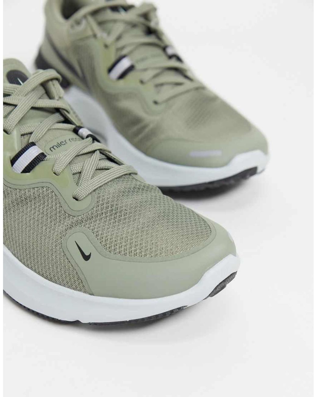 Nike Green React Miler Trainers for men