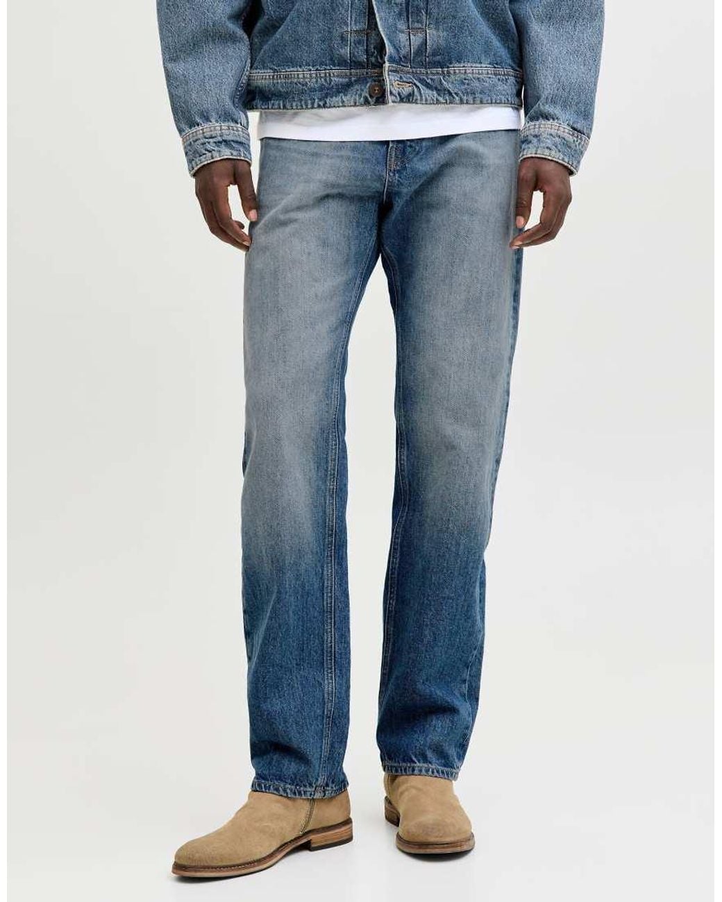 Jack & Jones Blue Relaxed Fit Jeans for men