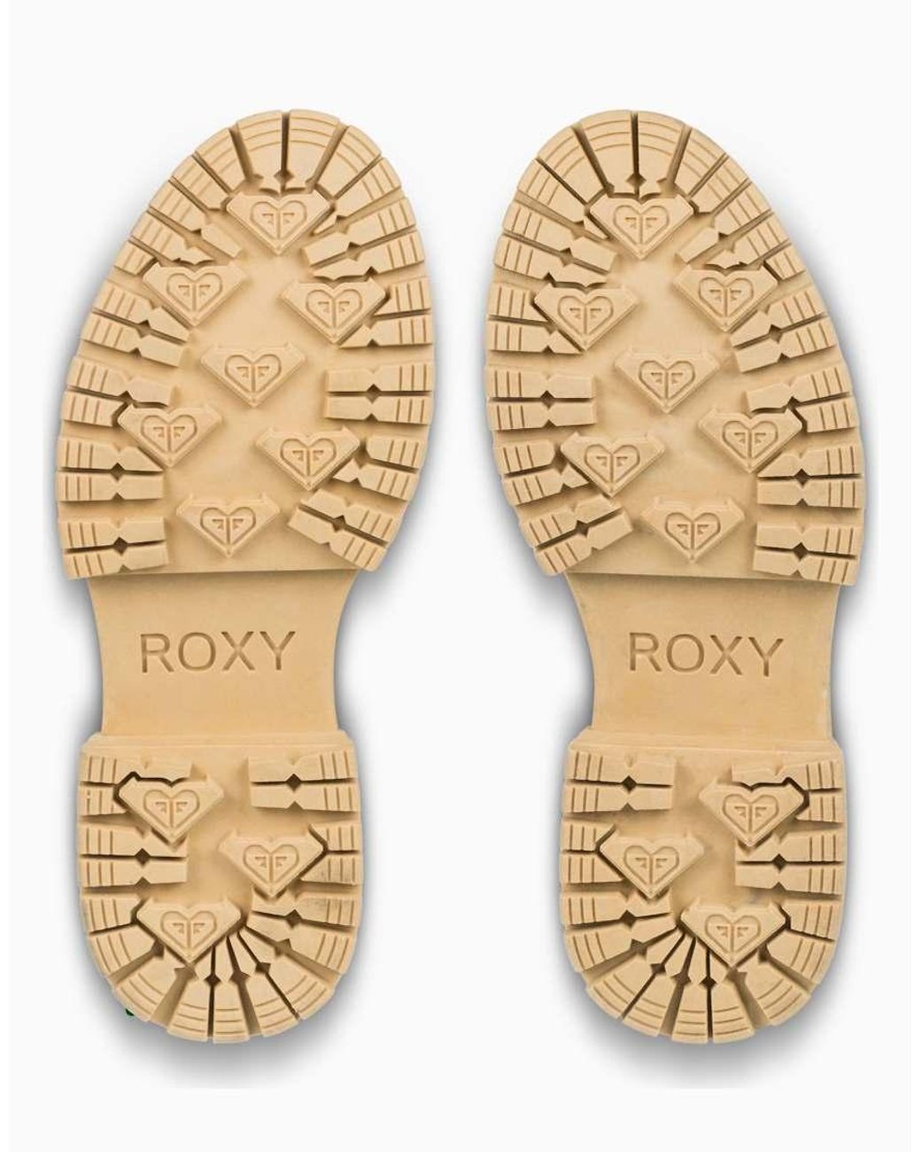 Roxy Natural Work It Low Leather Trainers