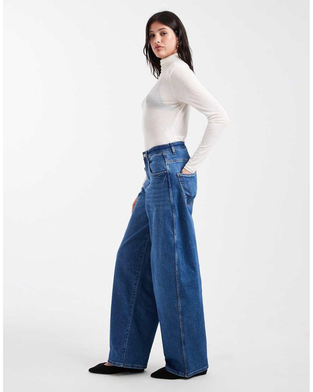 ONLY Blue Tamy Barrel Jeans
