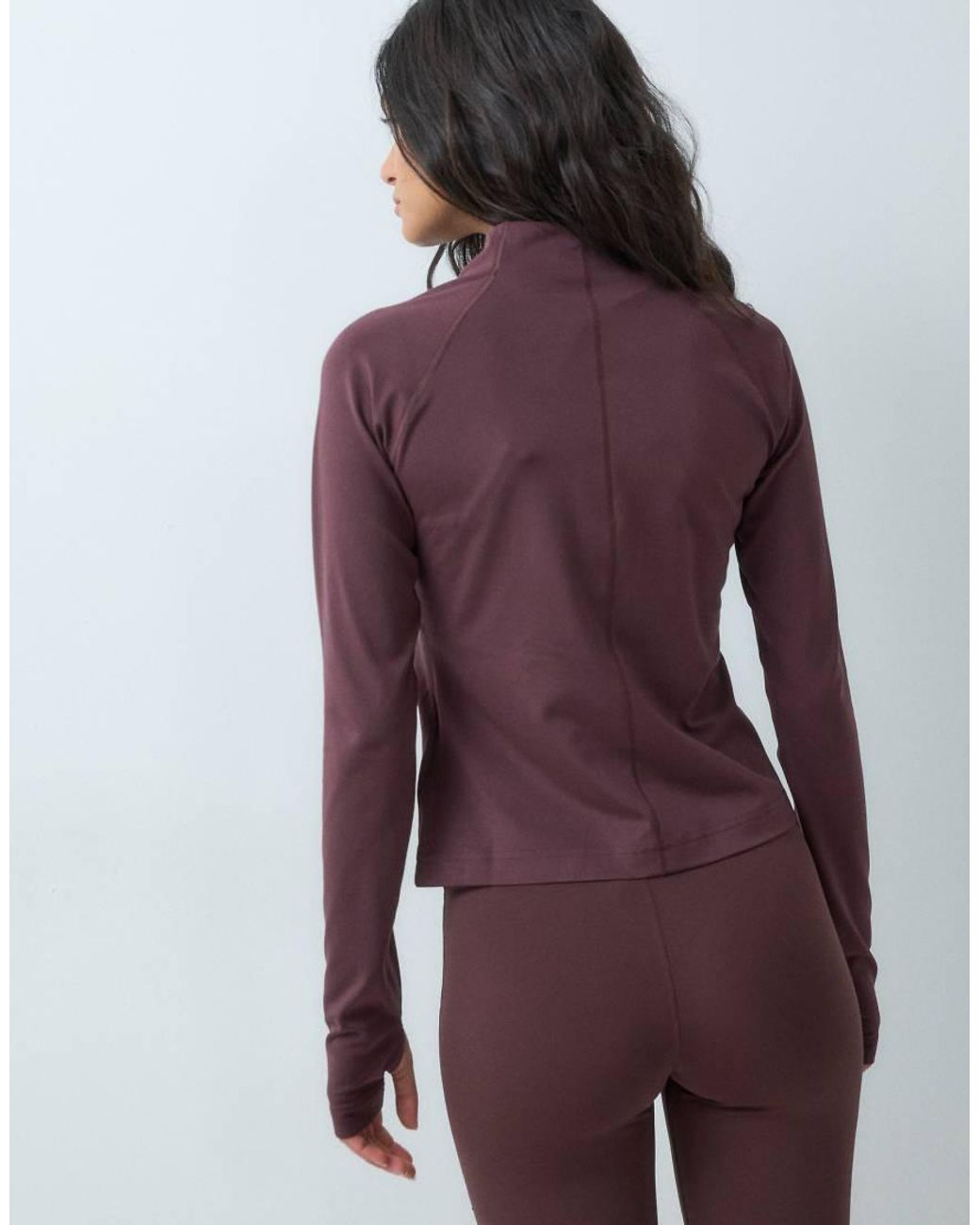 New Balance Purple Harmony Fitted Full Zip
