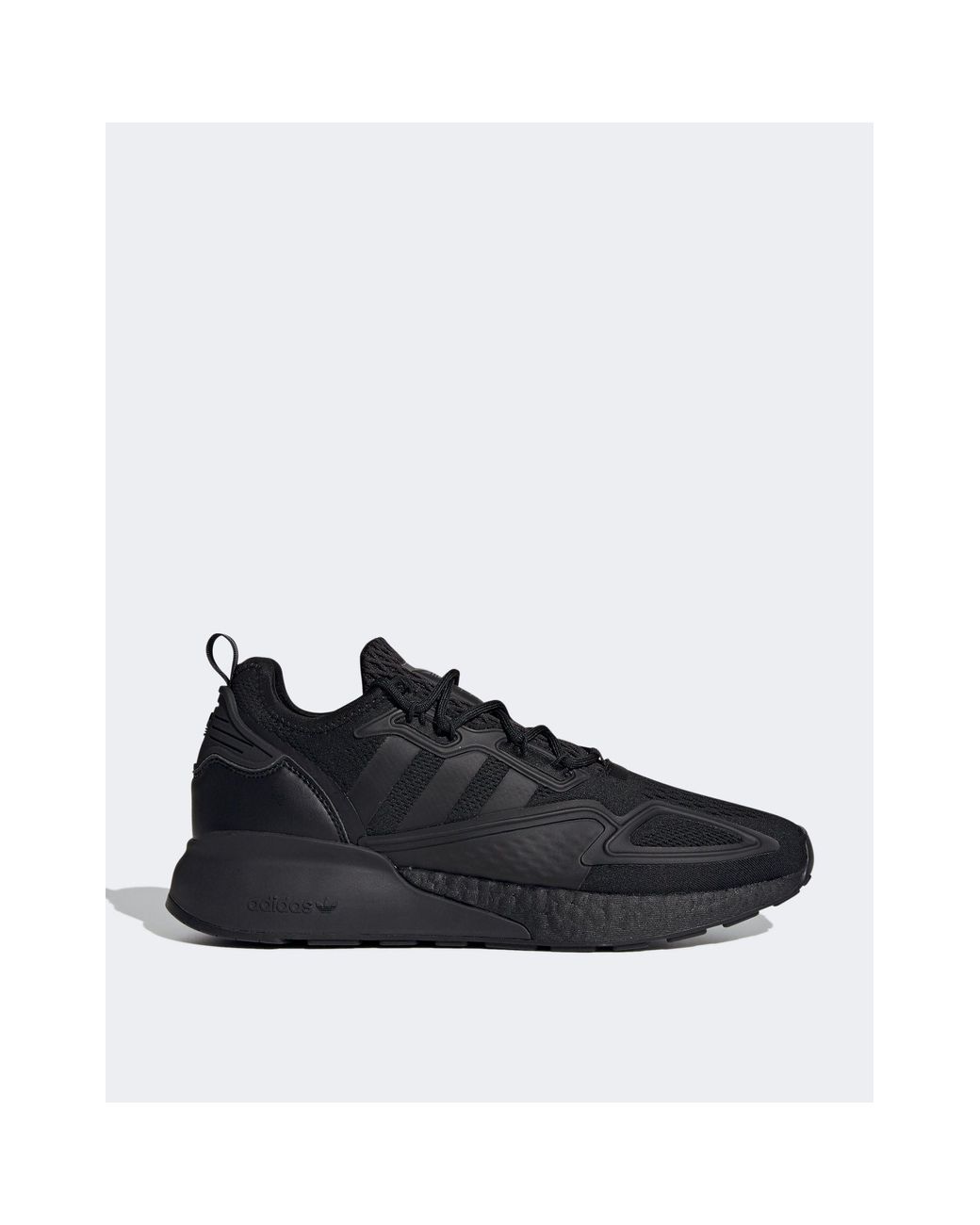 adidas Originals ZX 2K Flux J Black Synthetic 3.5 US Junior - Trainers Shoes - Awesome Shoes